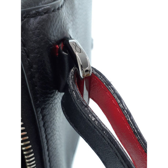Christian Louboutin Shoulder Bag Black Red - Picture 5 of 9